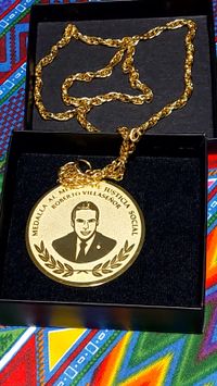 Medalla Roberto Villase&ntilde;or - Oscar de la Torre